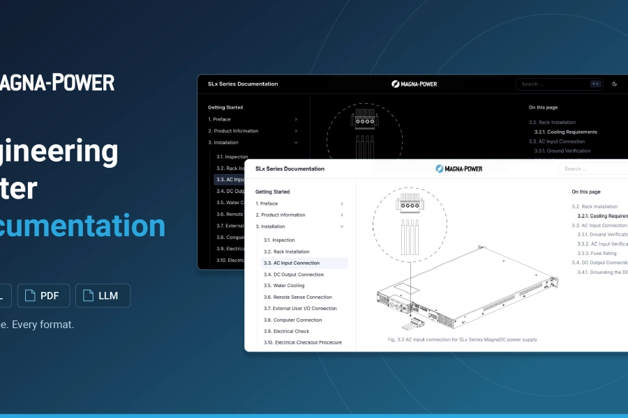 Engineering Better Documentation at Magna-Power Article Image