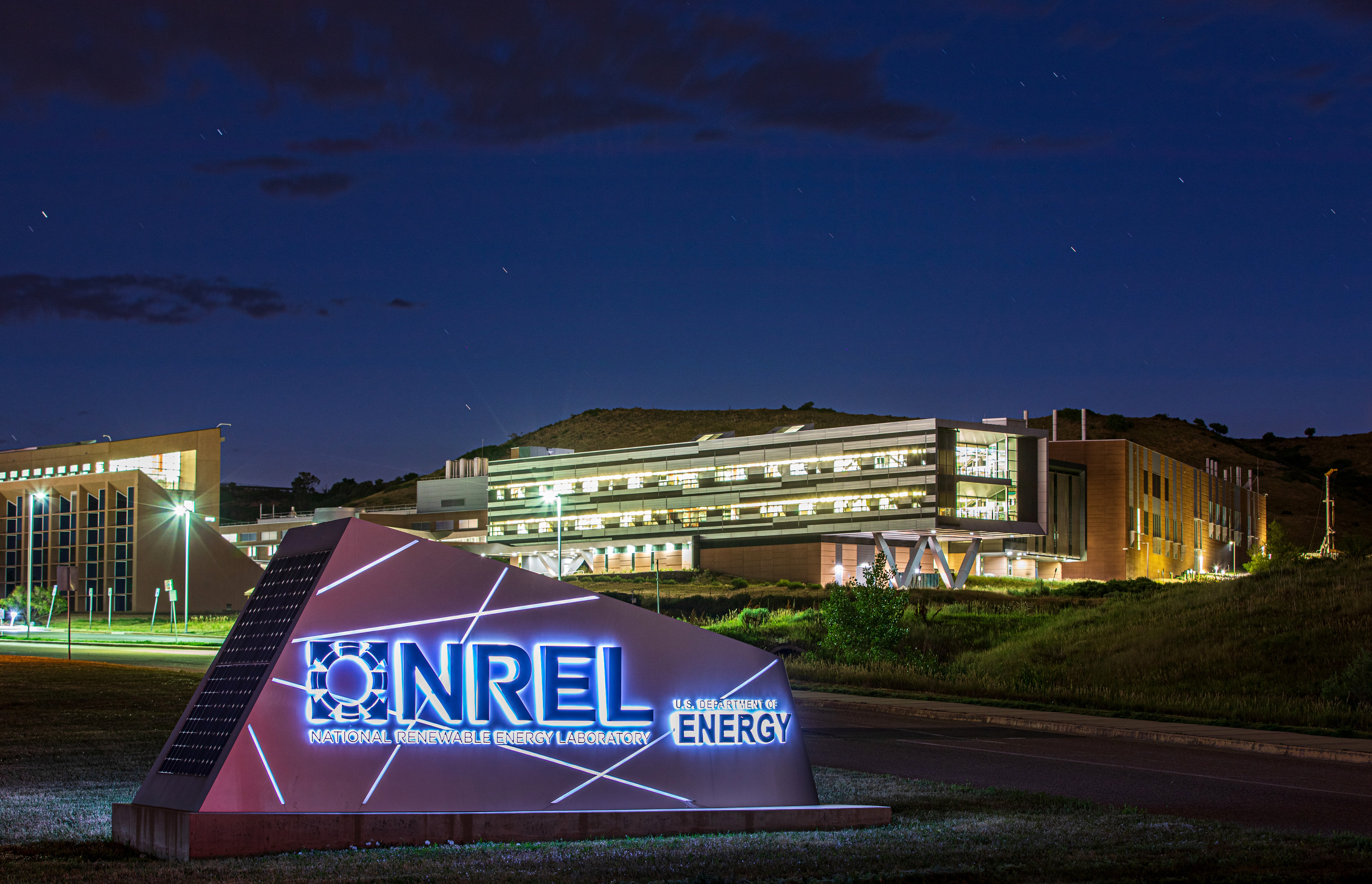 Figure 1. Entrance to the Department of Energy's National Renewable Energy Laboratory in Golden, CO.