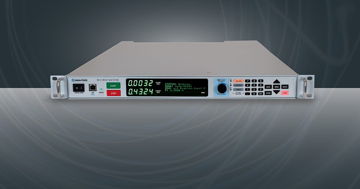 Screenshot or Official Image for magna-power.com - Magna-Power | Programmable Power Supplies and Electronic Loads