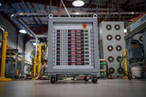 Another custom system is shipping out from Magna-Power, featuring high-current p